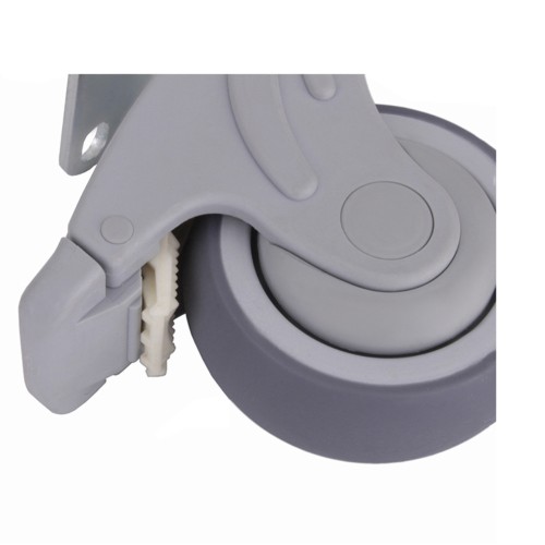 3" Medical Hospital Caters Swivel Locking Plate Caster (Item NO. # 52E075B）