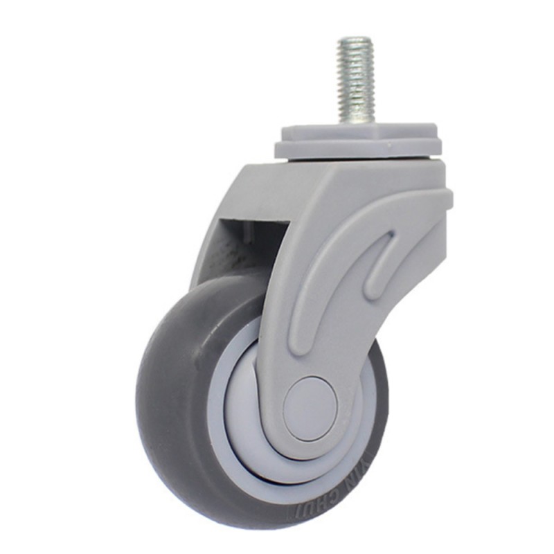 3" Medical Hospital Caters Swivel threaded Stem Caster (Item NO. # 52E075T）